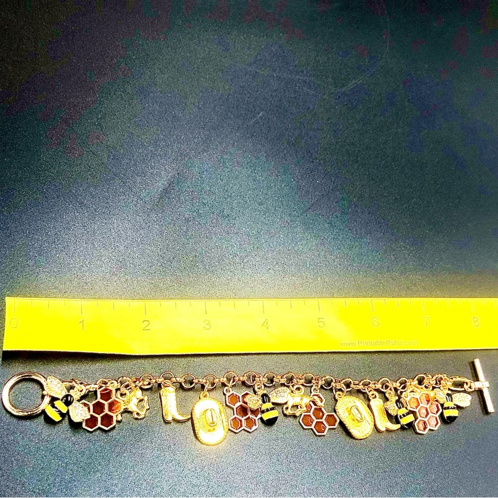 Cowboy Carter Gold and Charm Bracelet